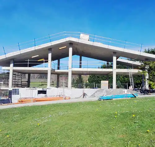 Construcción Estructura hormigón casa chalet Madrid