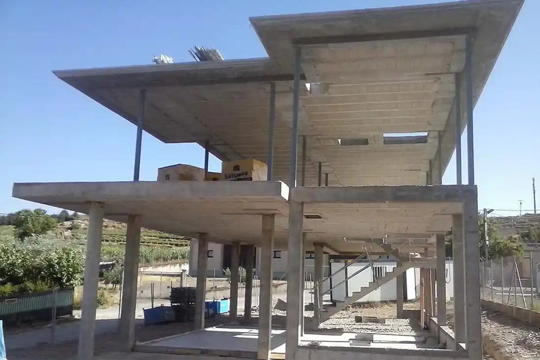 Construcción estructura hormigón